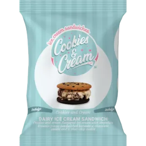 Cookies and Cream Ice-cream Sandwich