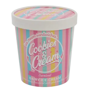 Cookies and Cream Carnival Ice-cream Tub