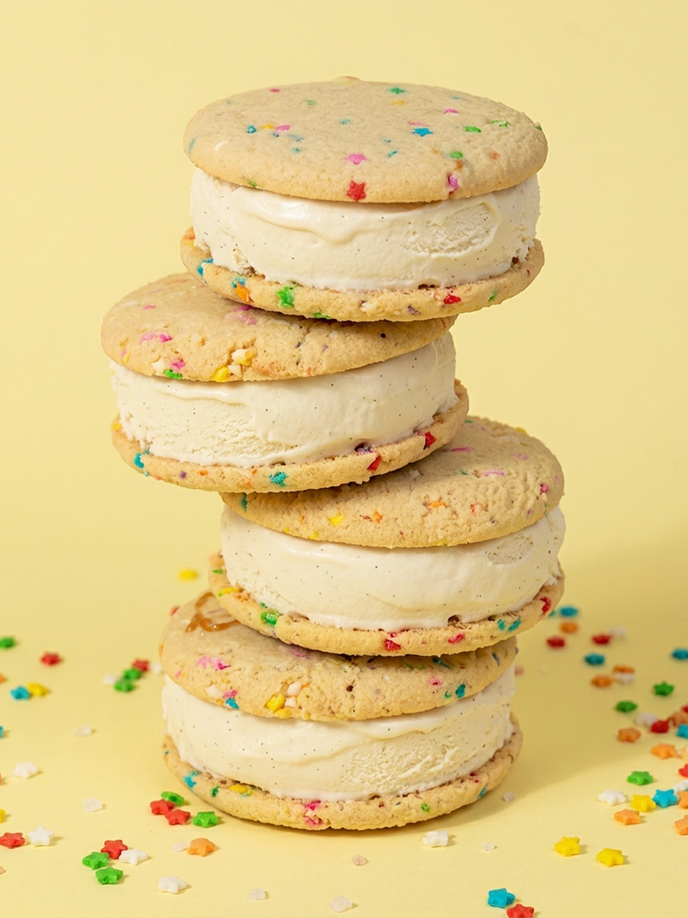 SmileyWorld – Vanilla ice-cream Sandwich stacked SmileyWorld – Vanilla ice-cream Sandwich stacked