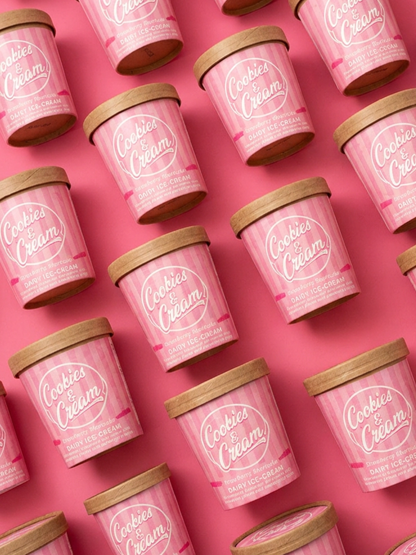 Strawberry Shortcake Ice-cream Tubs Strawberry Shortcake Ice-cream Tubs